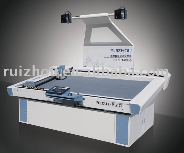 Digital Vibrating Knife Leather Cutting Machine RZCUT-2510 Digital Vibrating Knife Leather Cutting Machine