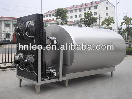 Direct expansion Stainless steel 304 fresh Milk fast directly cooling storage insulation cooler tank