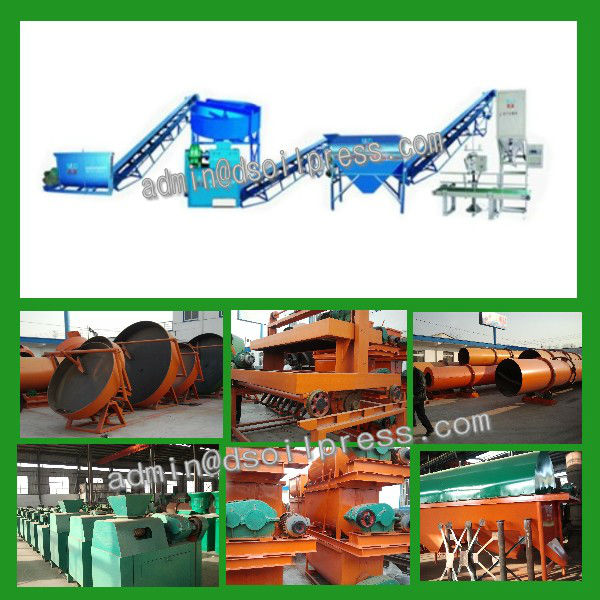 Disk compound NPK fertilizer granulator machine