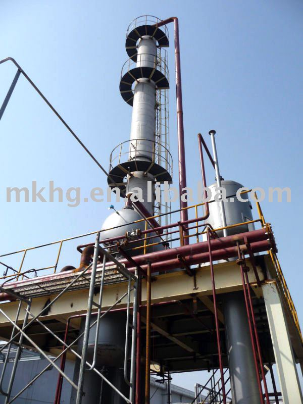 distillation and seperating well equipment