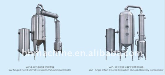 DJN Series of Single Effect External Cycling Vacuum Concentrator