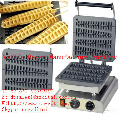 domestic mini double heads waffle cake machine