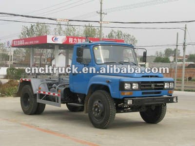 Dongfeng 140 Pull Arm Garbage Truck