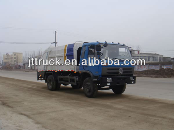 Dongfeng 160hp 4*2 garbage truck