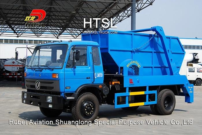Dongfeng 4x2 Arm-swing Garbage Truck