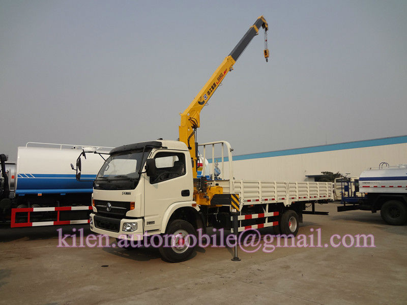 Dongfeng 4x2 Kaipute 3-5 Tons truck with mounted crane