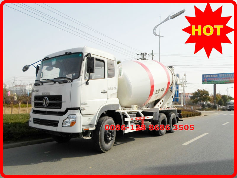 dongfeng 6*4 LHD/RHD 12 cbm concrete mixer truck