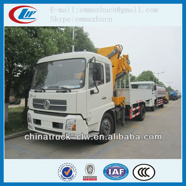 Dongfeng tianland 4X2 gantry crane china 8tons china