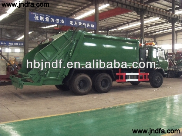 dongfeng tianlong double axle garbage truck(14-20 CBM)