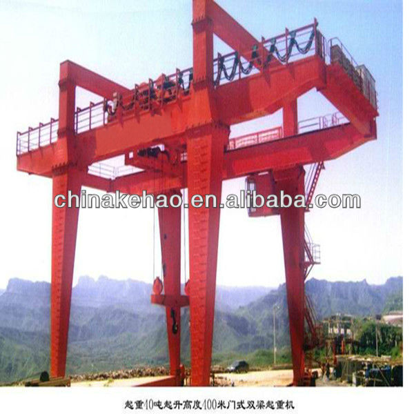 Double beam gantry crane ship