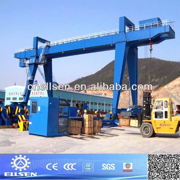 Double beams mobile rubber tyre gantry crane