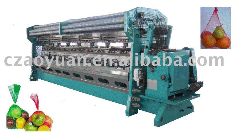 Double-bed vegetable net machine