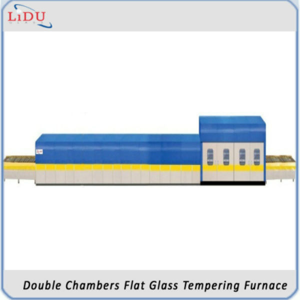 Double chambers flat glass Tempering furnaces
