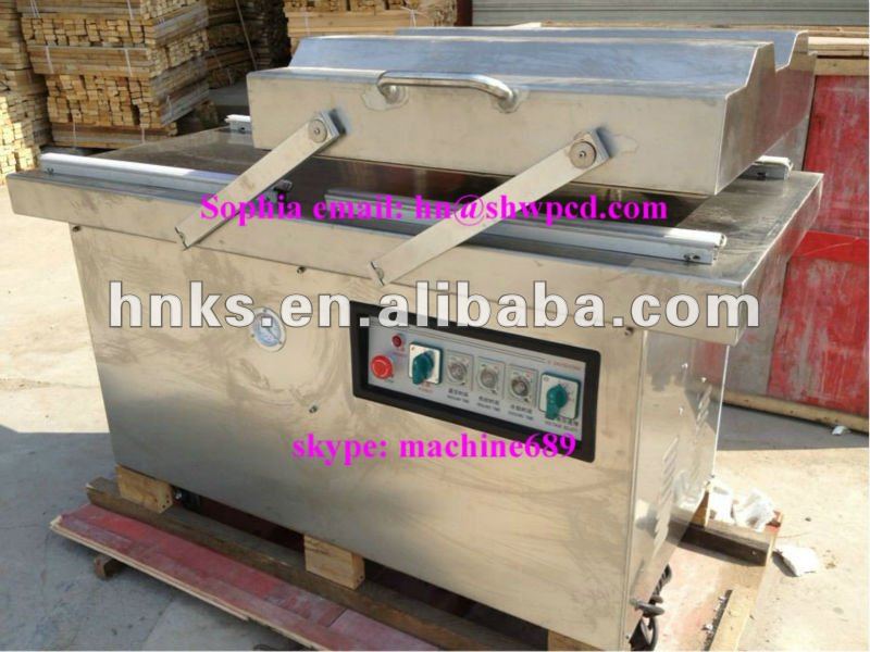 Double chambers vacuum packaging machine/vacuum package machine