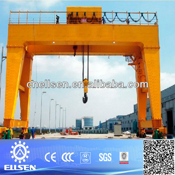 Double girder hook gantry crane