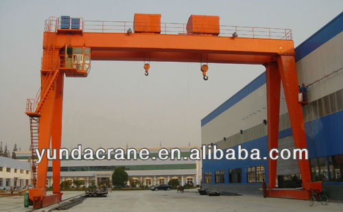 Double girder portal bridge crane