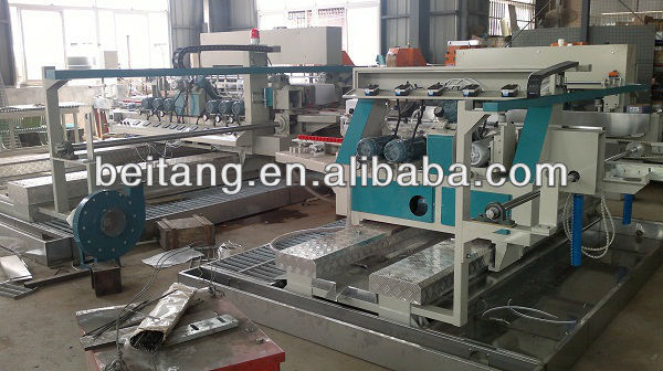 Double glass straight edge grinding machine