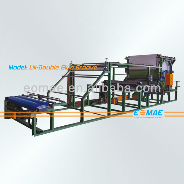 Double Glue Groove Laminating Machine