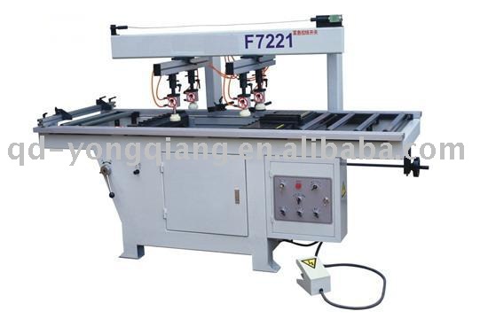Double head multihole boring woodworking machinery F7221
