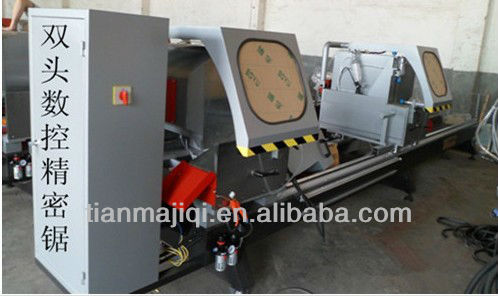 Double-head Precision cutting saw CNC for aluminum window-door