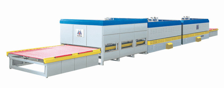 double heating chamber flat Toughened glass machine