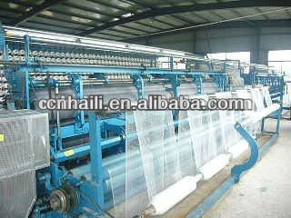 Double knot fishing net making machine