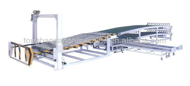 Double-layer paper-piling machine