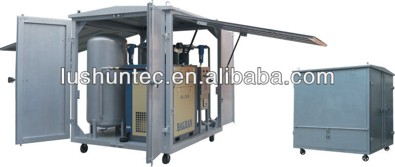double or three stage air filter cleaning machine/Single Case air Compressor with Storage Tank(GF )