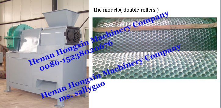 double roller fertilizer granulator machine
