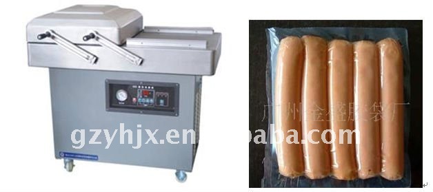 Double Rooms Food Vacuum Packaging Machine