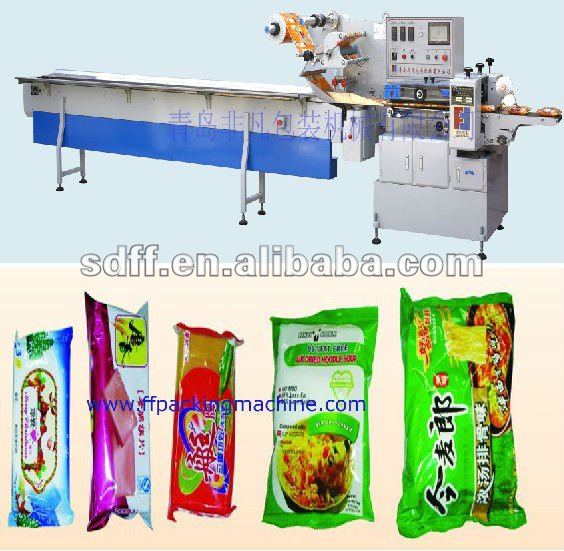 Double Servo Control Automatic Instant Noodle Packaging Machine