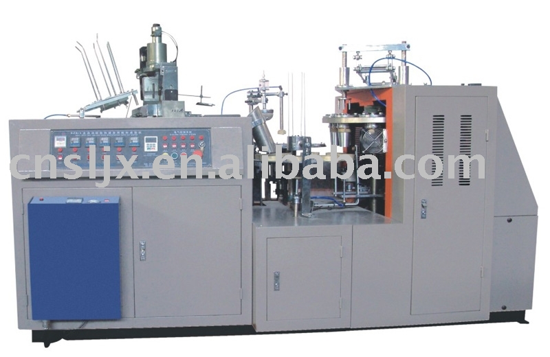 Double Sides PE Paper Cup Making Machine(The Sealing System is Ultrasonic),disposable paper cup forming machine