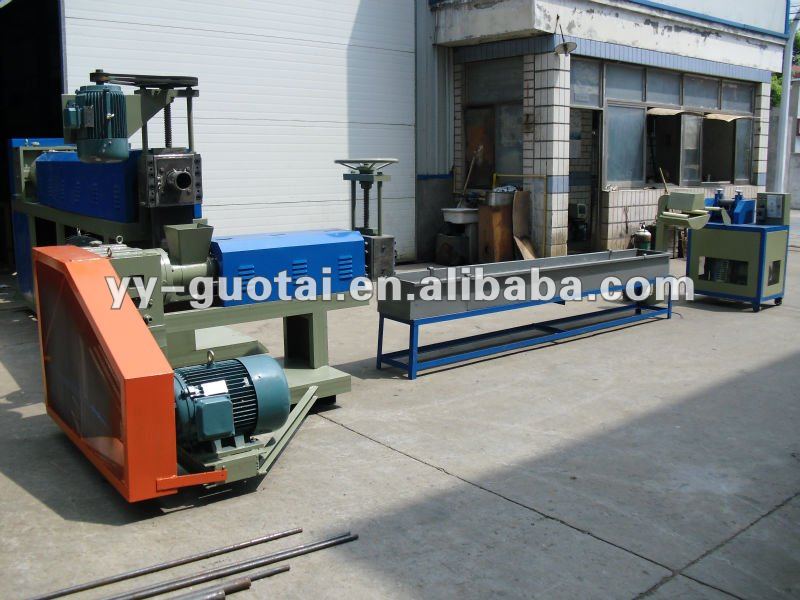 double stage granulating machine