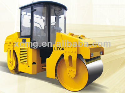 Double steel wheel vibration roller/oscillatory roller /high quality and low price roller/double drum vibration roller