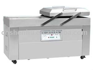 Double vacuum sealing machine