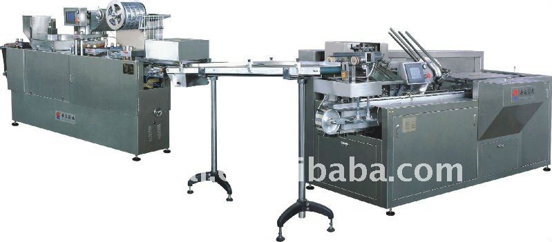 DPB-250C/ANTZ-100 AL/PL Blister-Carton Packaging Production Line