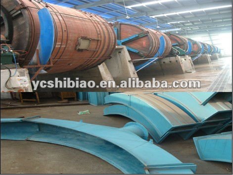 drainage board used by leather tannery machine,wooden drums