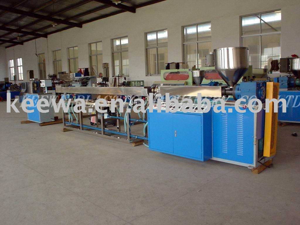 drink pipe plastic making machine