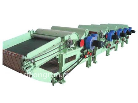 DRR250-6 Six Roller Fabric Waste Recycling Machine,textile waste recycling machine