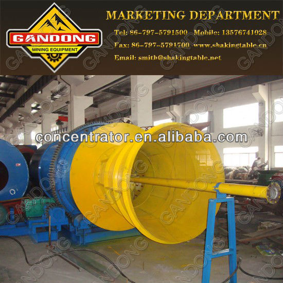 Drum Rotary Washer For Scrubbing Heavy Clay Ore