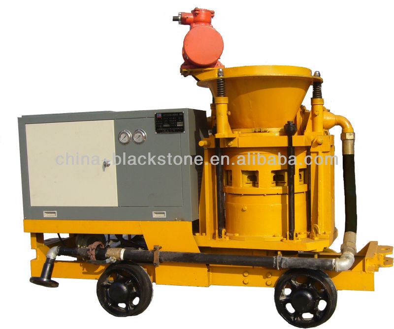 Dry mix concrete shotcrete machine