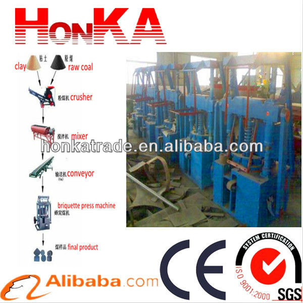 Dry powder ball briquette briquetting machine/briquette machine