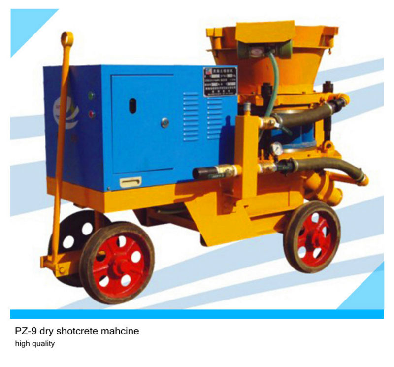 dry type shotcrete machine --PZ-9