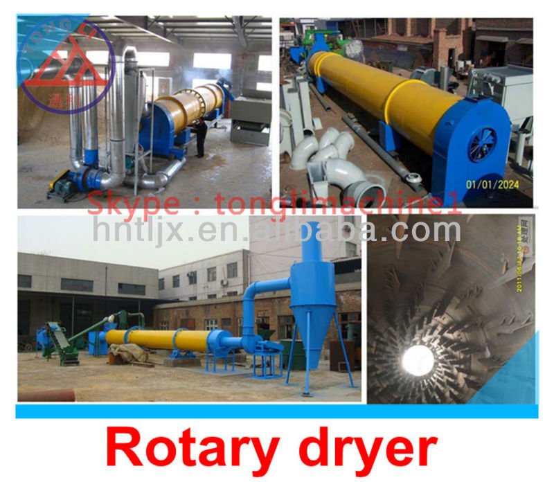 [dryer]used material dryer/charcoal machine equipment with quality assurance