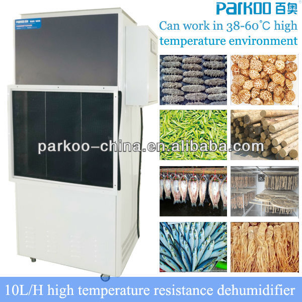 Drying shark fins dehumidifier 20L/H work in 38-70 centigrade