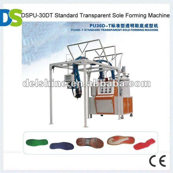 DSPU-30DT Standard transparent Shoes Maker machine