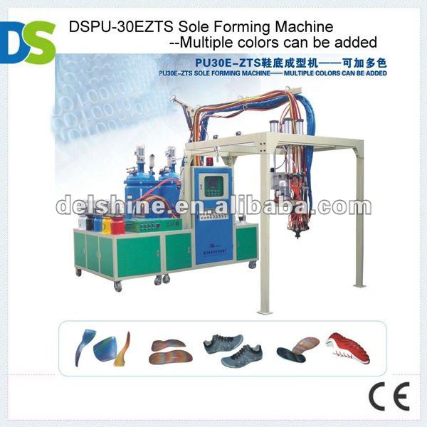 DSPU-30EZTS PU injection Shoes Machine--Multiple colors can be added