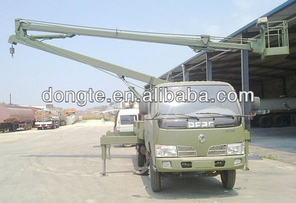 DTA aerial platform truck SHACMAN ,HOWO, DFL, IVECO ,HINO /UD, BENZ, MAN ,ISUZU Bucket Truck REFIT 86-15271357675 manufacturer)