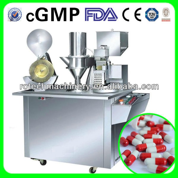 DTJ-C Model Semi-Automatic Capsule Filling Machine FDA&cGMP Standard