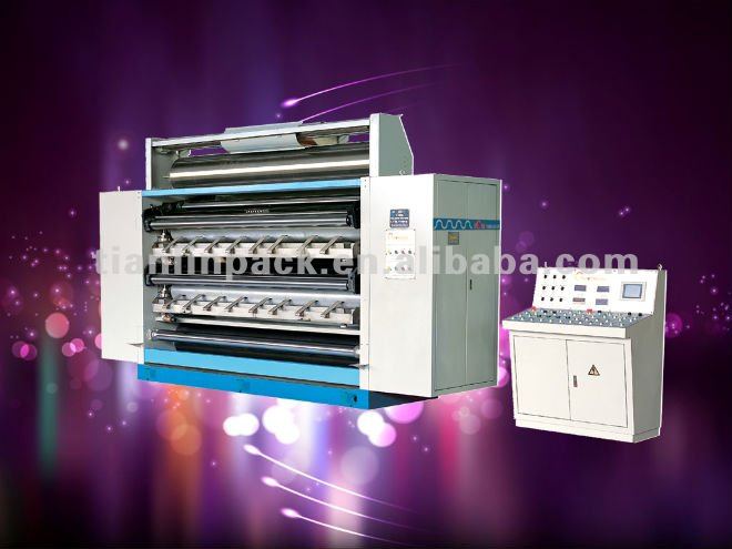 Duplex gluing machine for corrugated cardboard production line